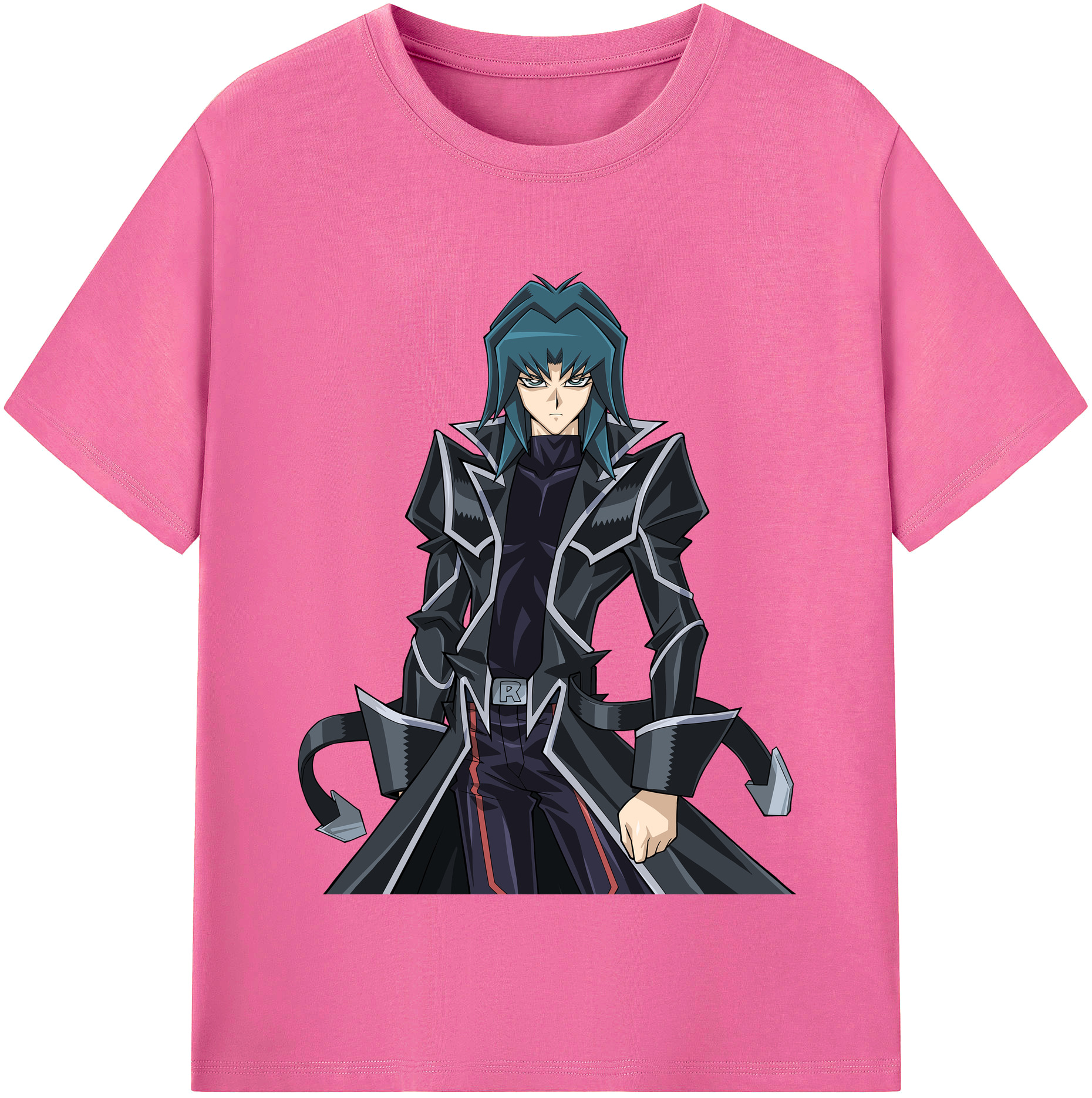 （画像用） 遊☆戯☆王 Yu-Gi-Oh! レディースカジュアルプリントTシャツ（綿100％）